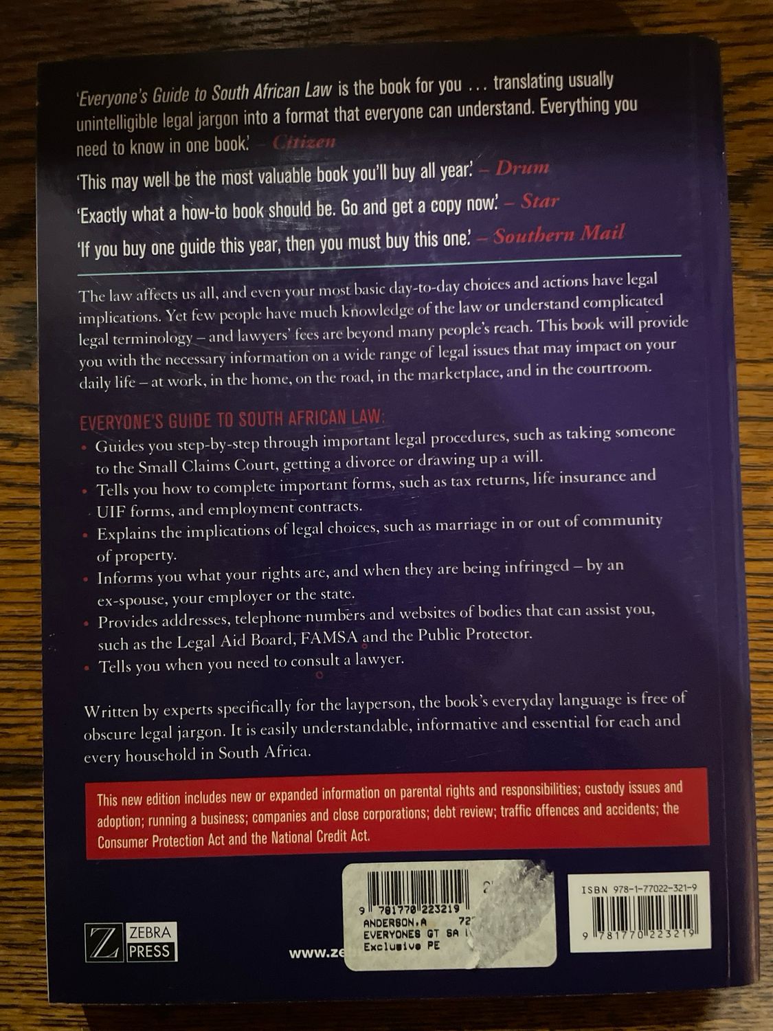 Everyone’s Guide To South African Law (3rd Edition)