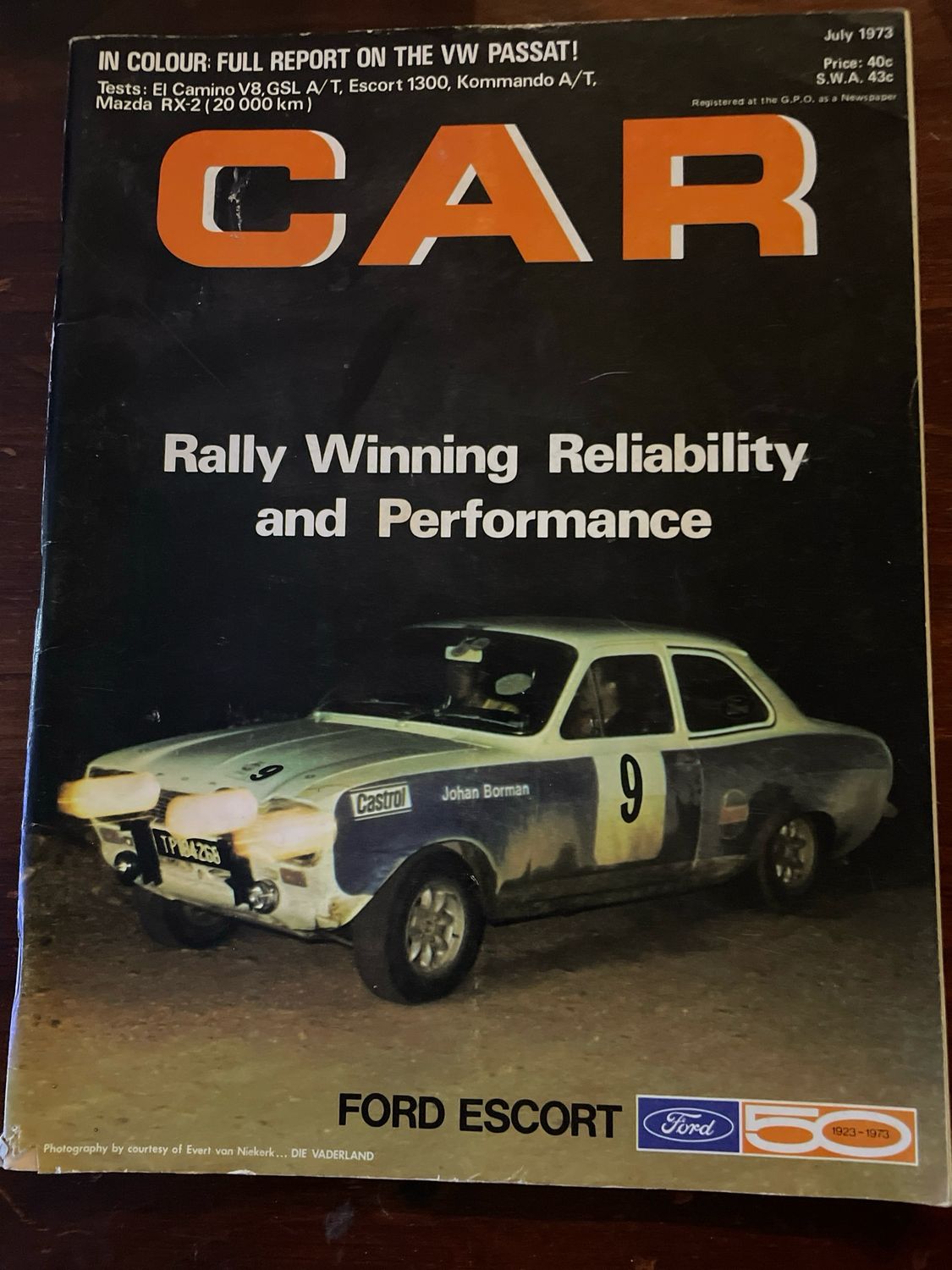 CAR July 1973