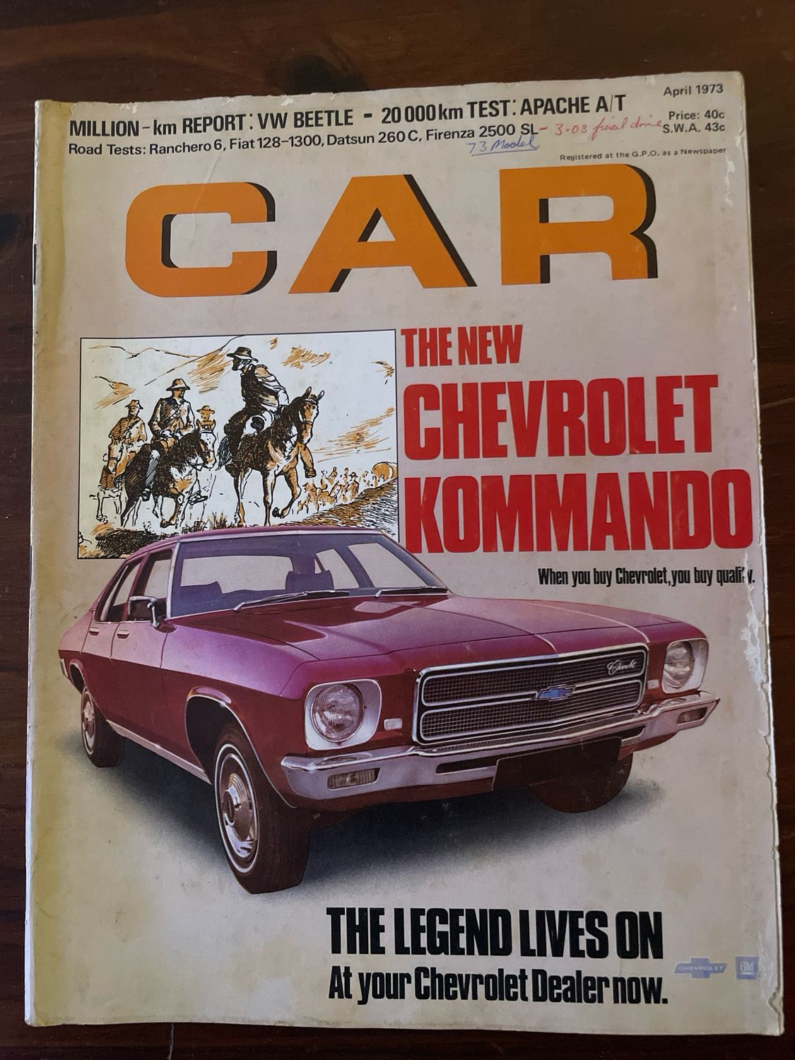CAR April 1973