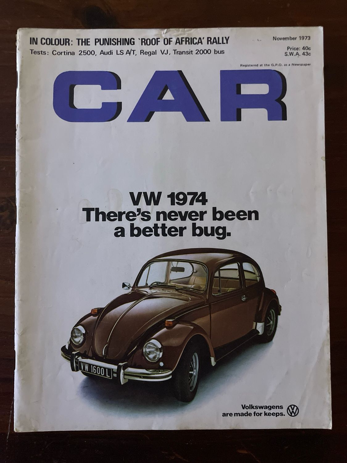 CAR November 1973