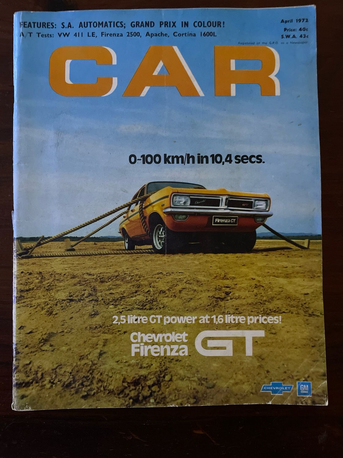 CAR April 1972