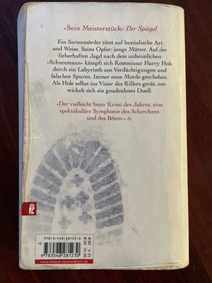 Schnee Mann by Jo Nesbo