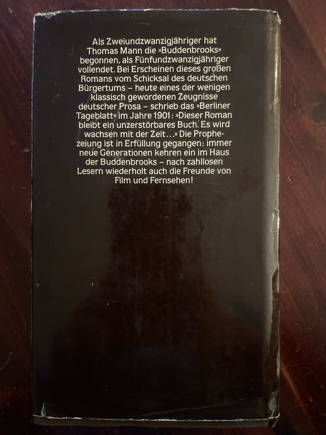 Thomas Mann by Budden Brooks