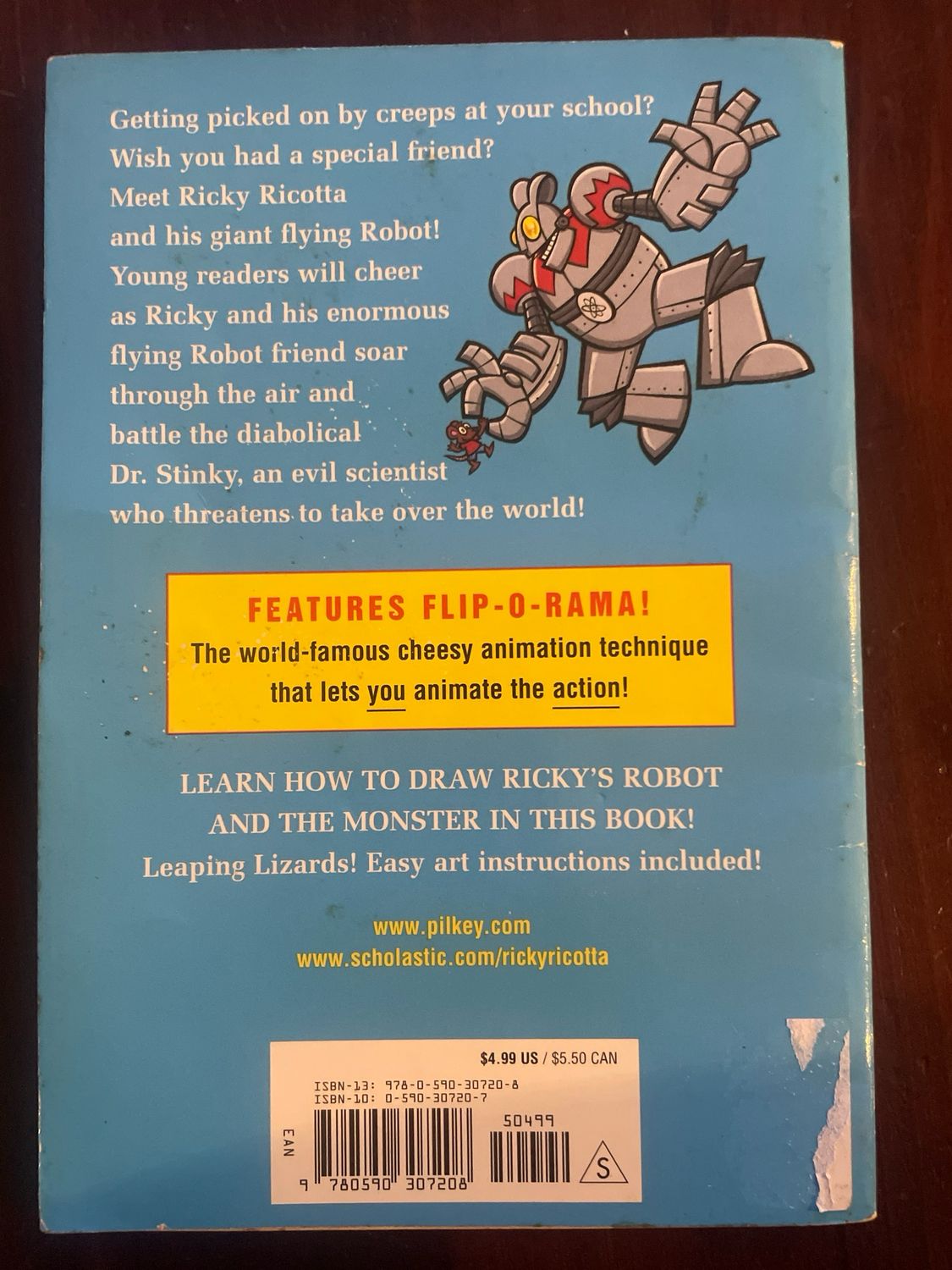 Rocky Ricotta’s Mighty Robot by Dav Pilkey