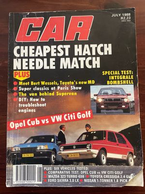 CAR July 1988