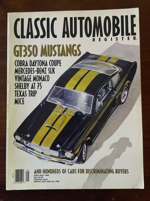 Classic Automobile Register April/ May 1998