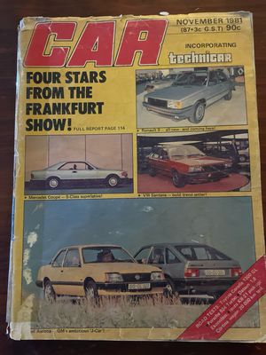 CAR November 1981