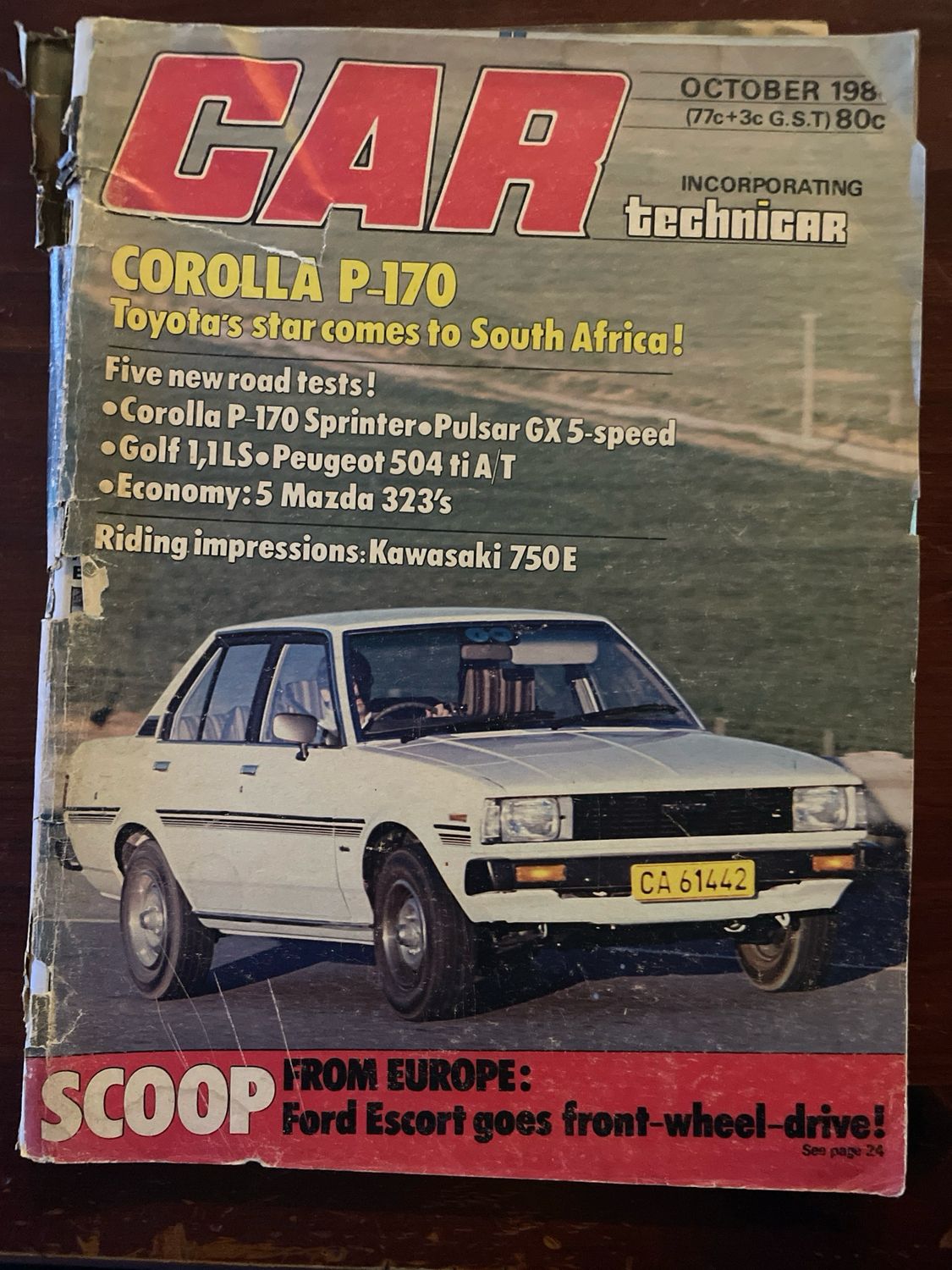 CAR October 1980