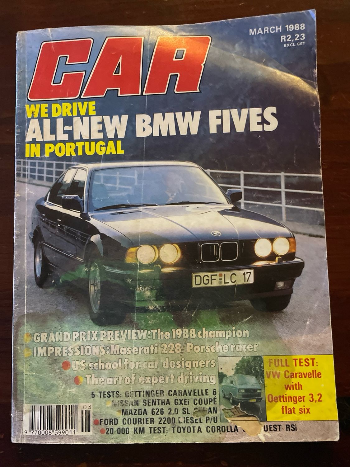 CAR March 1988