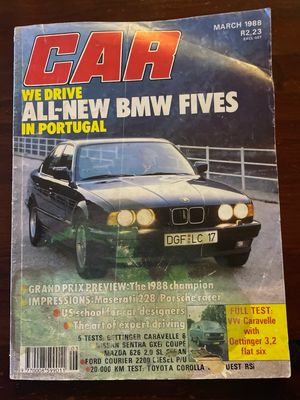 CAR March 1988