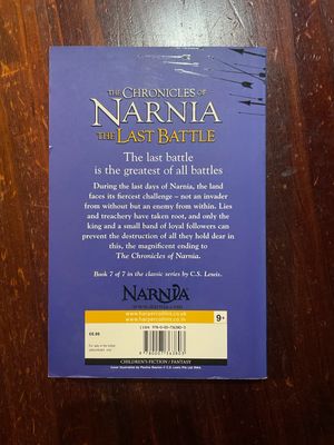 Narnia Chronicles: The Last Battle by C. S. Lewis