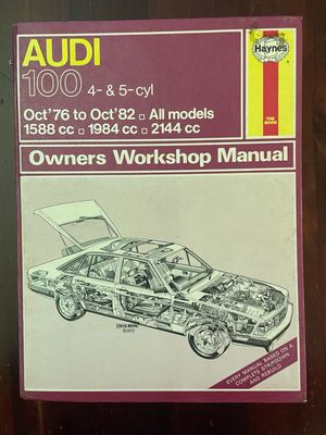 Audi 100 4- &amp; 5- Cylinder October 1976- 1082