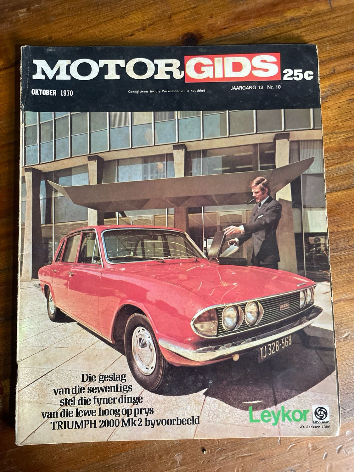 Motor Gids Oktober 1970