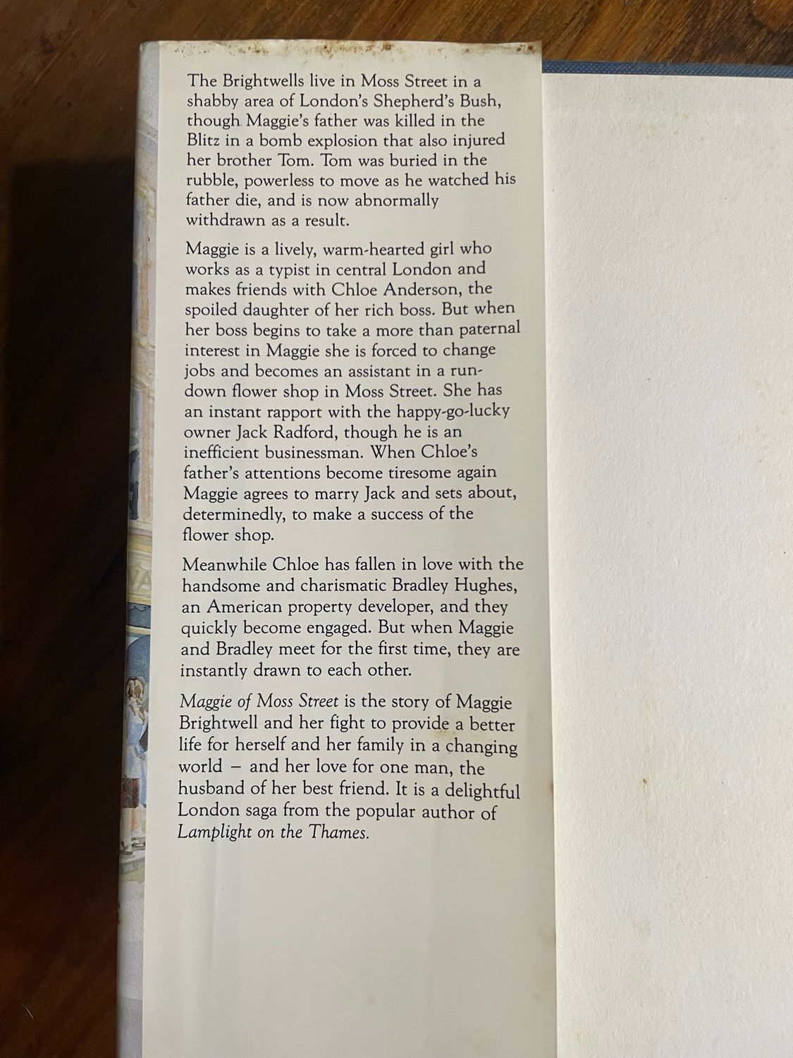 Maggie Of Moss Street by Pamela Evan’s
