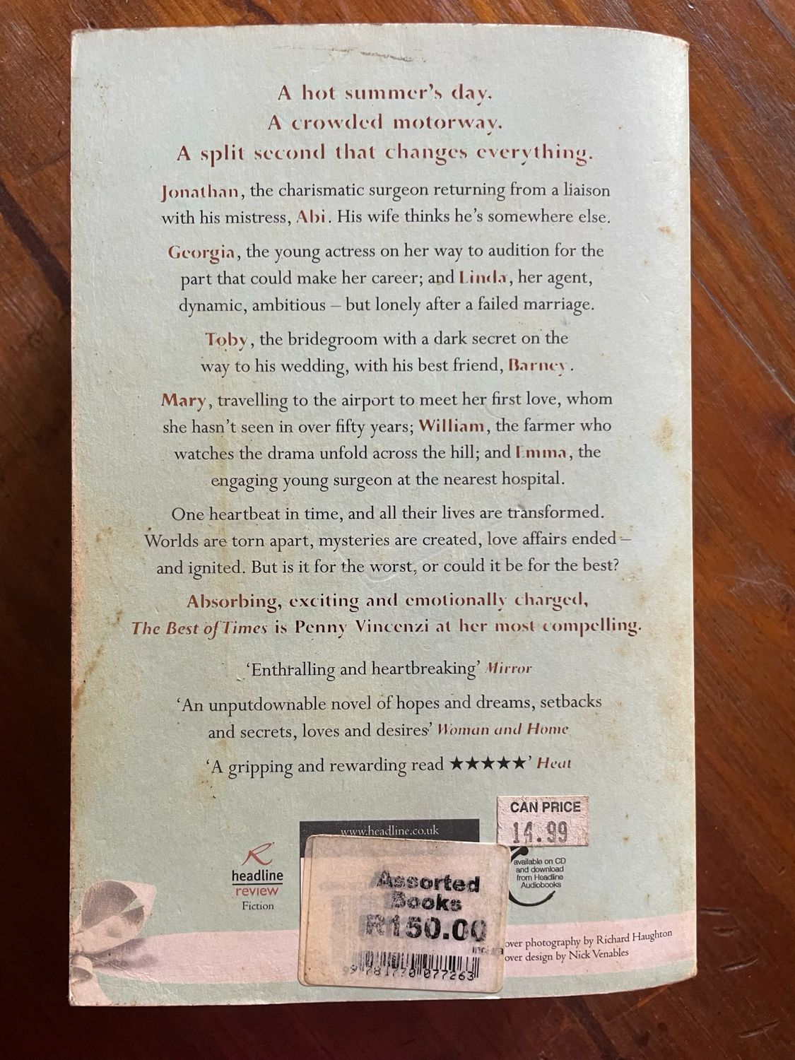 The Best Of Times by Penny Vencenzi