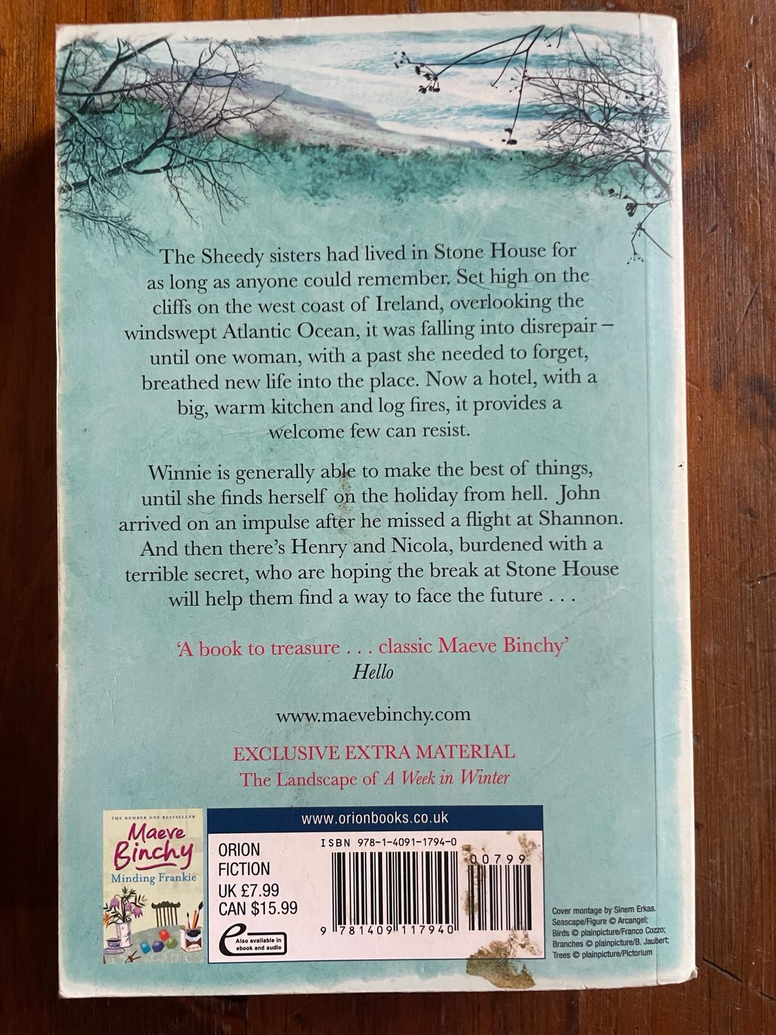 A Week In Winter by Maeve Binchy