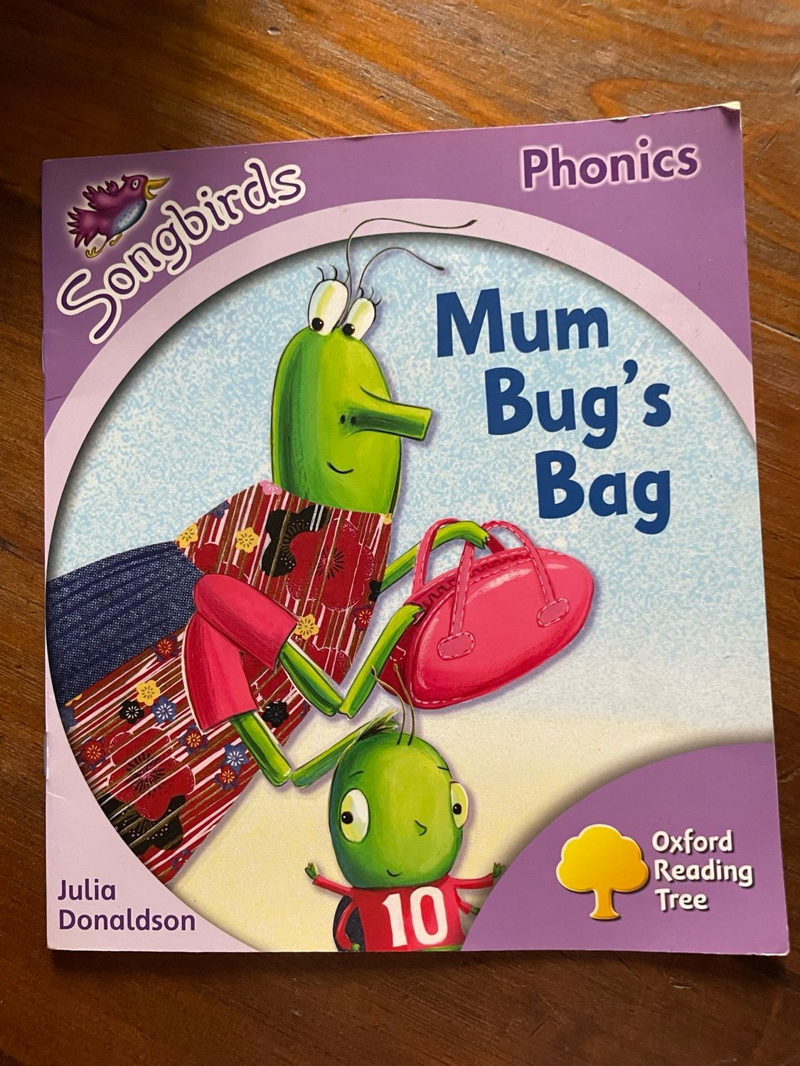 Mum Bug’s Bag by Julia Donaldson
