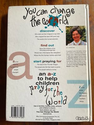 You Can Change The World by Jill Johnstone