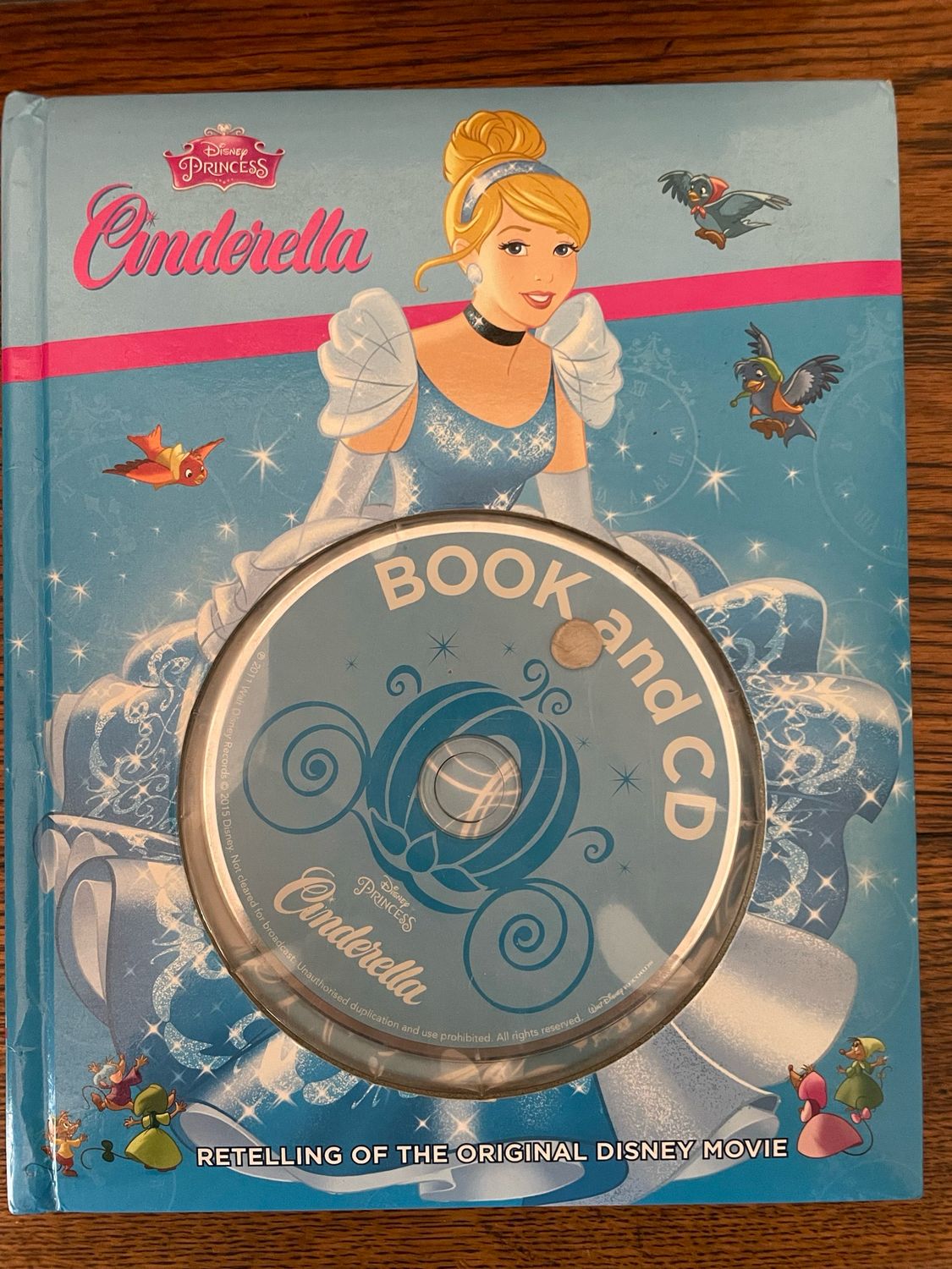 Disney Cinderella Book And CD