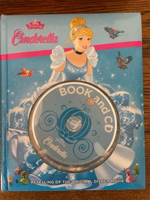 Disney Cinderella Book And CD