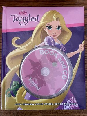 Disney’s Tangled Book And CD