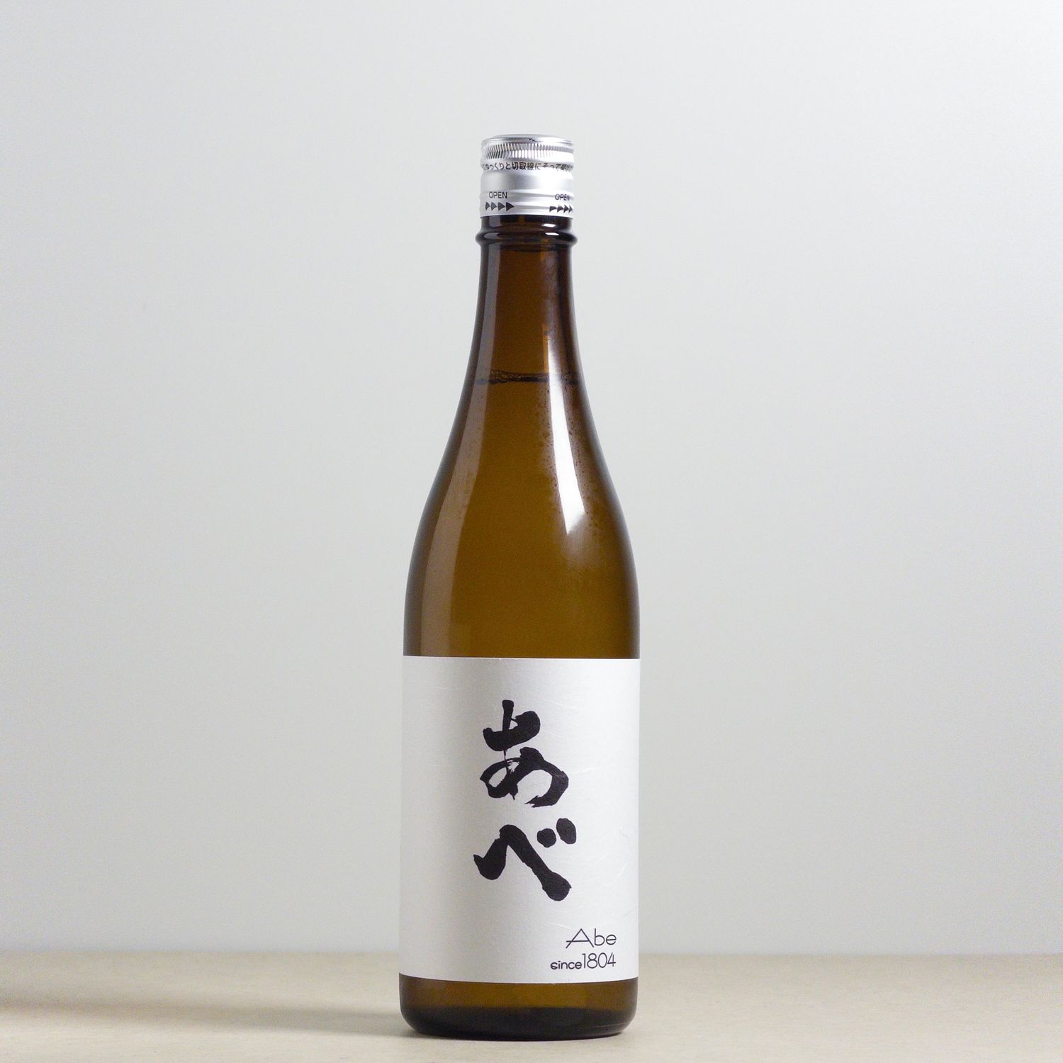 ABE - BLACK JUNMAI GINJO ORIGARAMI NAMAZAKE, Size: 720ml