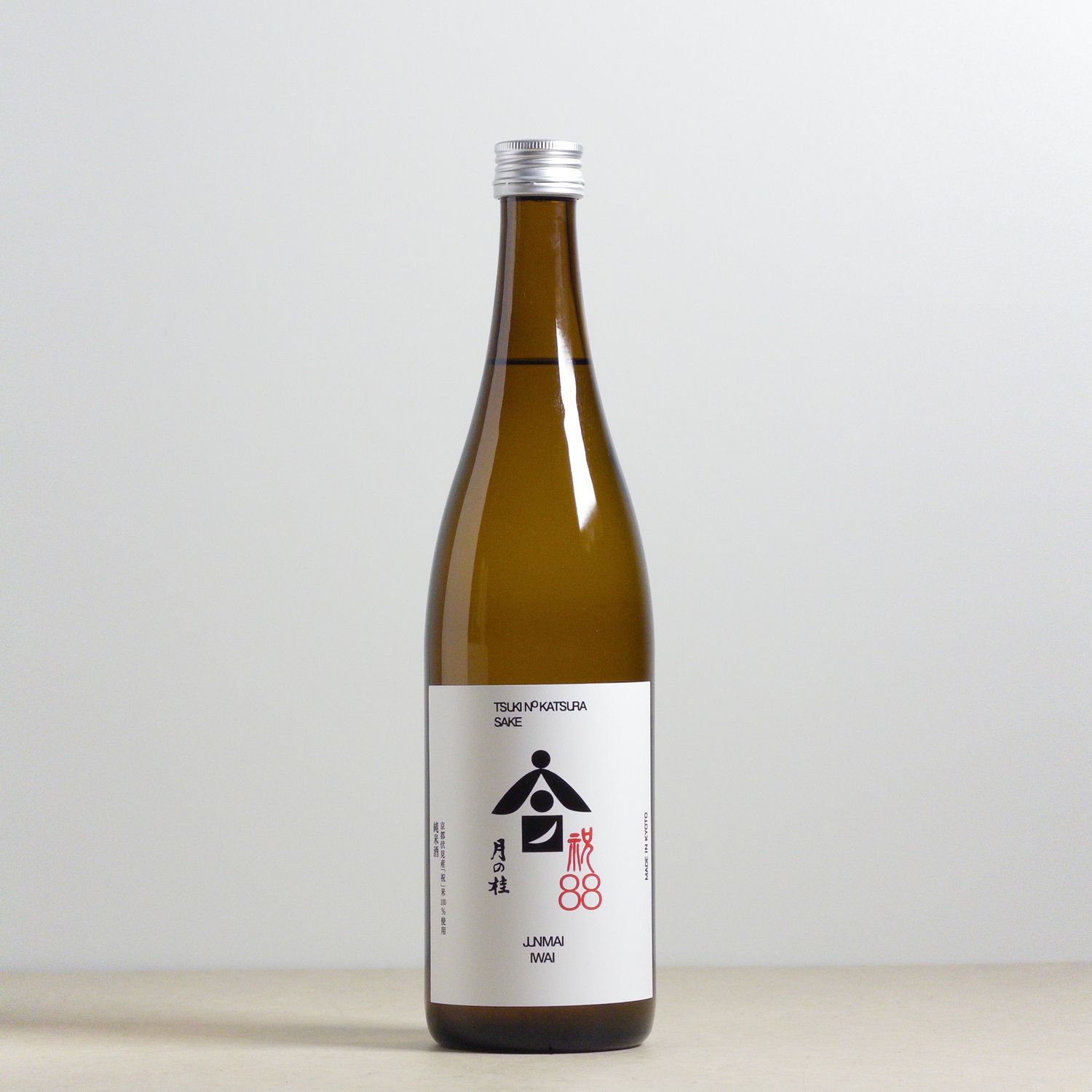 MASUDA TOKUBEE SHOTEN - TSUKI NO KATSURA IWAI 88 JUNMAI, Size: 720ml