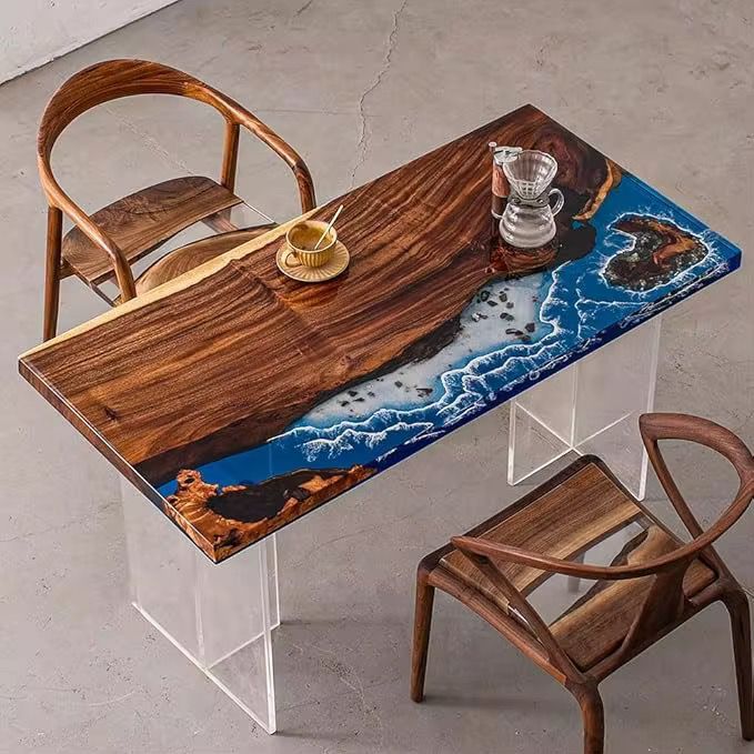 The Aura Suspended Root Dining Table