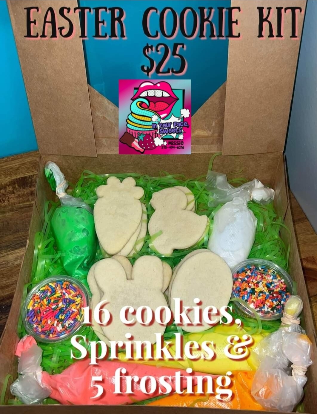 Easter cookie kit