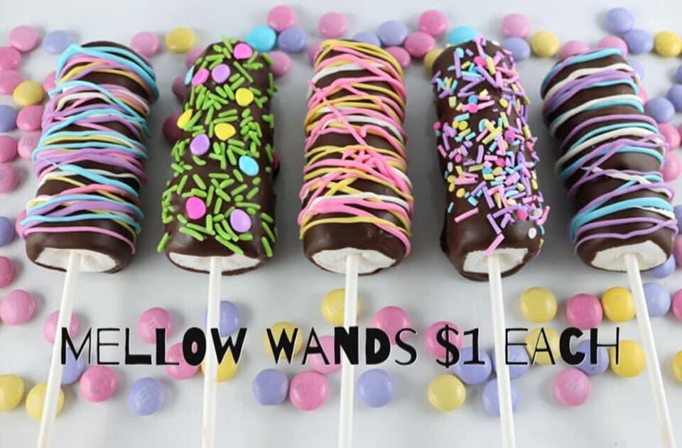 Easter Marshmallow Wands