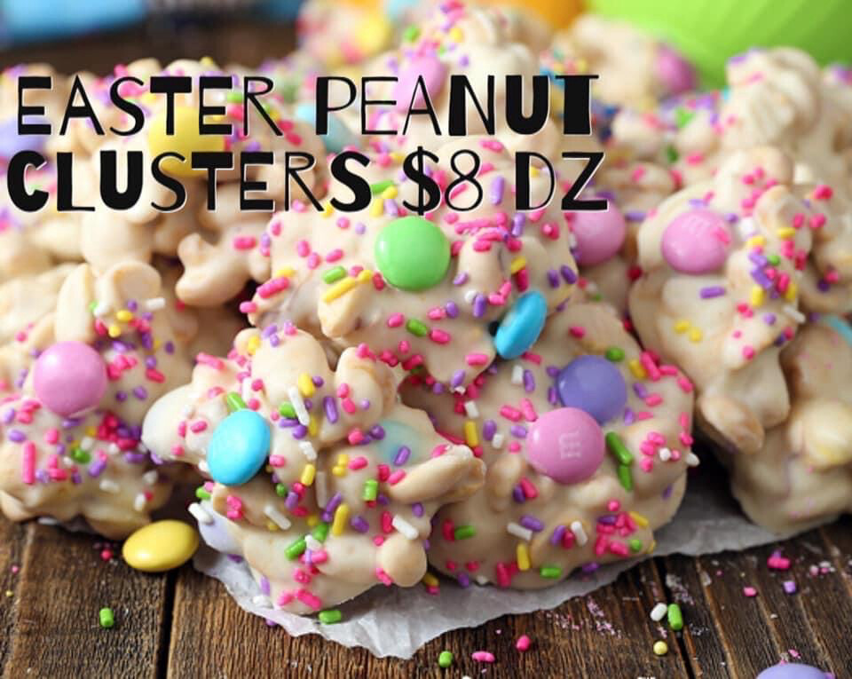 Easter Peanut Clusters