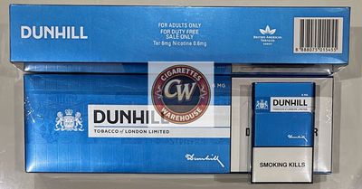 Dunhill Blue cigarettes | Cheap smokes & tobacco online | Australia free shipping (3-7 days) | Same…