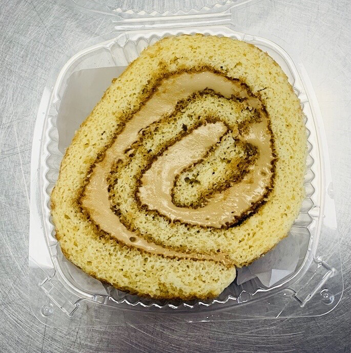 Gâteau roulé au beurre d’érable / Maple butter cake roll 