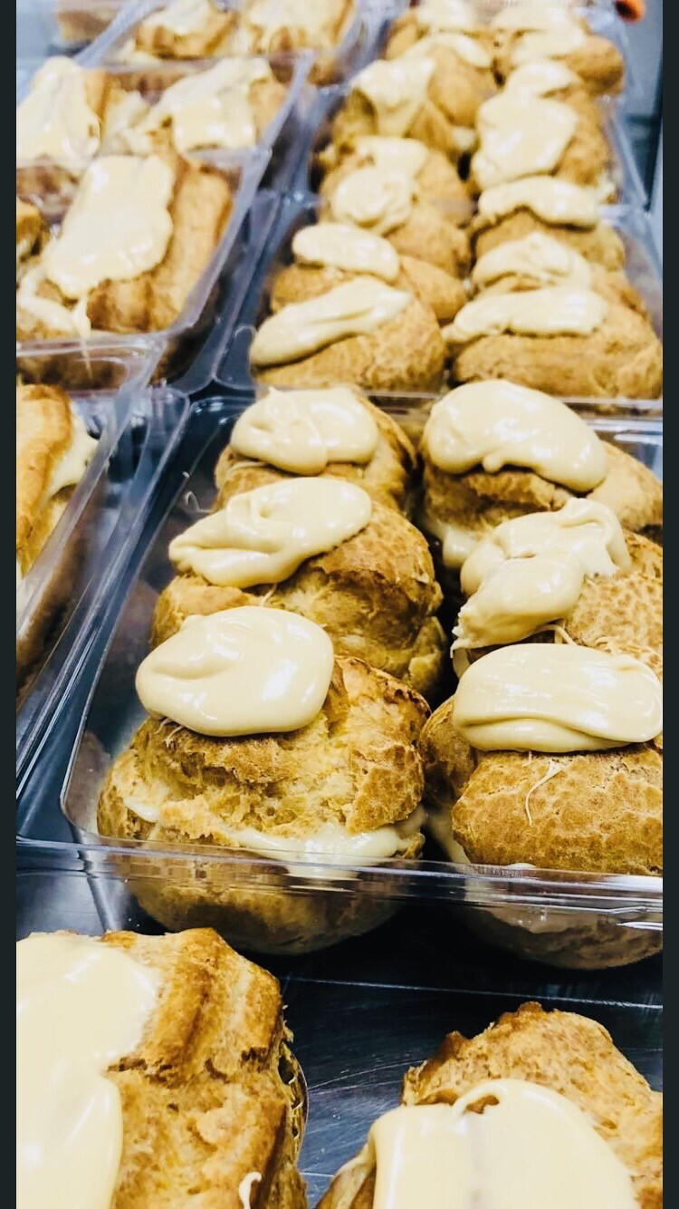 Choux à la crème d’érable 6un / Maple cream puffs