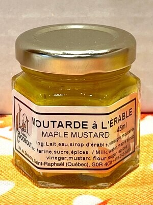 Moutarde à l&#39;érable 45 ml - Maple mustard 45 ml