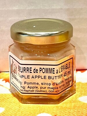 Beurre de pomme à l&#39;érable 45 ml - Maple Apple Butter 45 ml