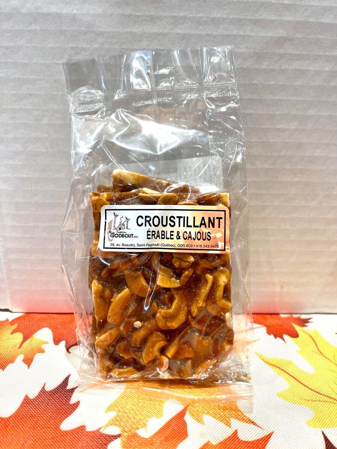Croustillant érable et cajoux - Crunchy Maple Cashews