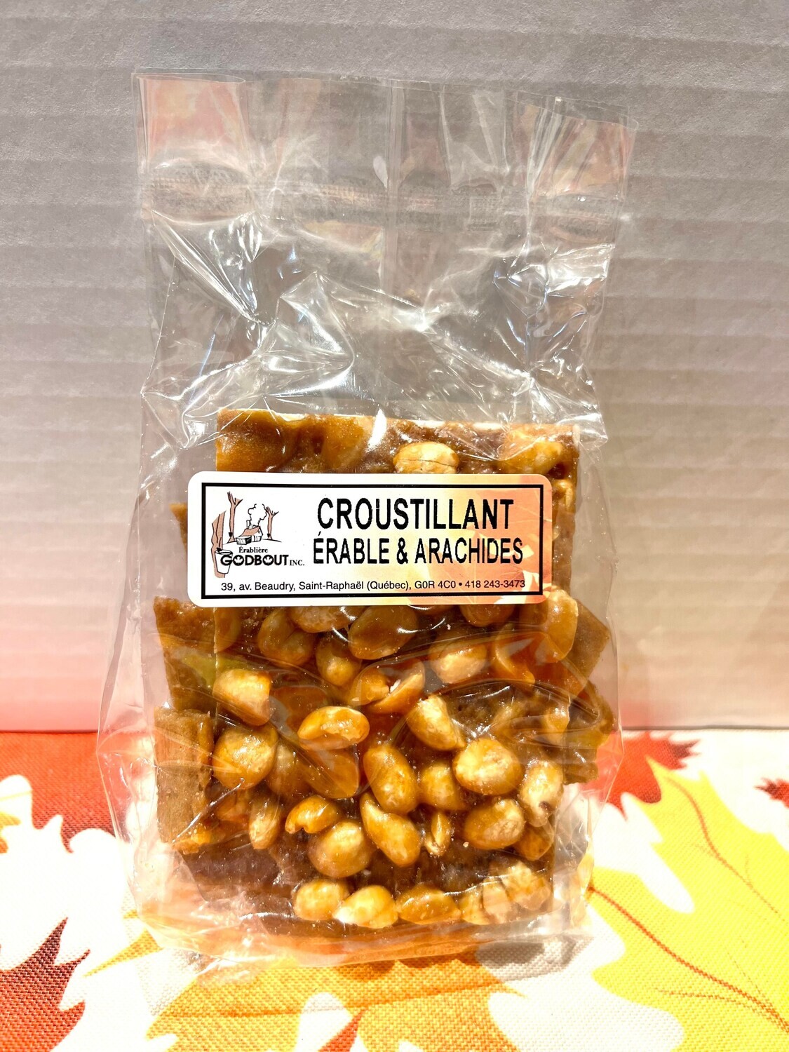 Croustillant érable et arachides - Crunchy Maple Peanuts