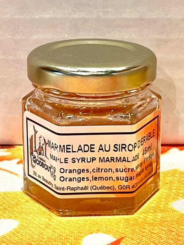 Marmelade à l&#39;érable 45 ml - Maple Marmalade 45 ml