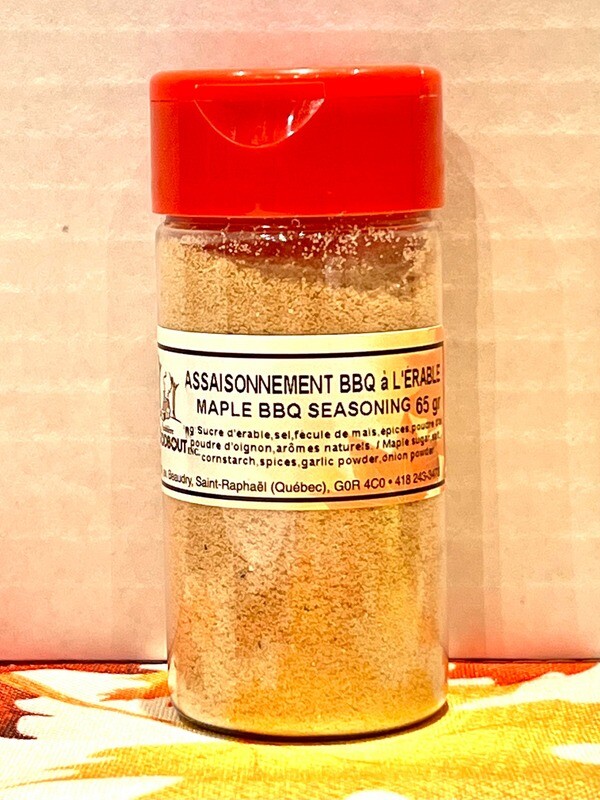 Assaisonnement bbq à l&#39;érable 65 g - Maple Bbq Seasoning 65 g