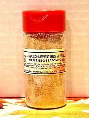 Assaisonnement bbq à l&#39;érable 65 g - Maple Bbq Seasoning 65 g