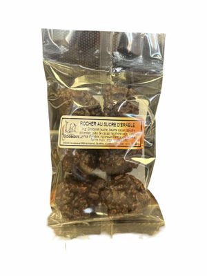 Rochers au sucre d&#39;érable et chocolat noir 90g - Maple Sugar and Dark Chocolate Rocks 90g