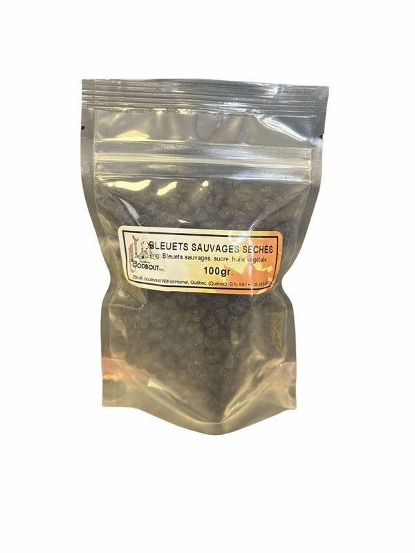Bleuet Sauvages sechés 100G