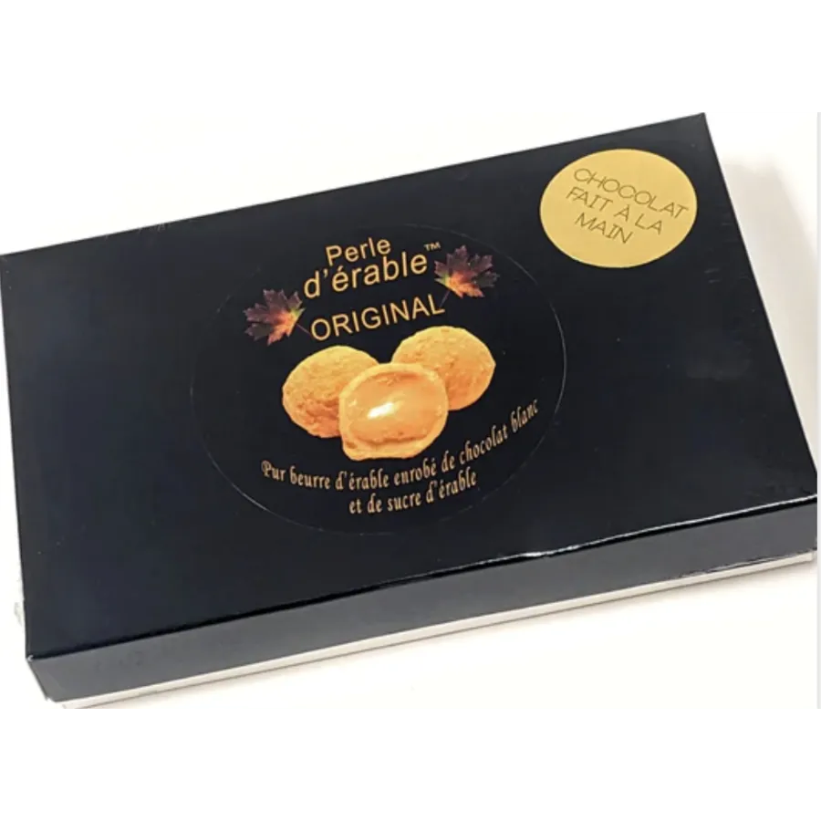 Perles d’érable boîte de 6 unités / Maple chocolate balls 6 units