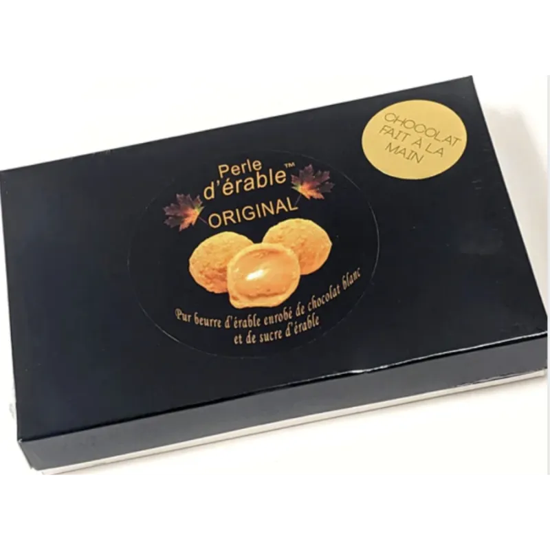 Perles d’érable boîte de 6 unités / Maple chocolate balls 6 units