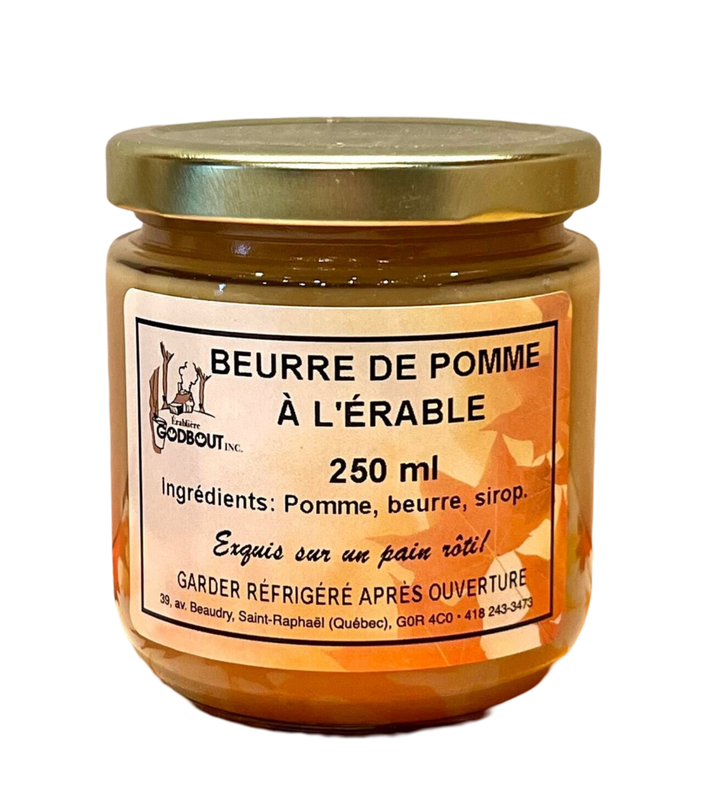 Beurre de pomme 250 ml / Maple apple butter