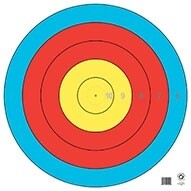 122cm 5 Ring Target Face