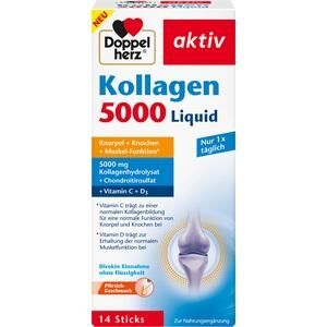 DOPPELHERZ Kollagen 膠原蛋白 5000 Liquid Sticks液體外出包 14X10 ml