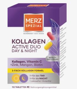 Merz Spezial Kollagen Day &amp; Night 美容膠原蛋白日夜片 112 入 , 138,6 g