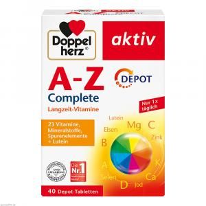德國多寶雙心Doppelherz A-Z Depot Tabletten 40 入